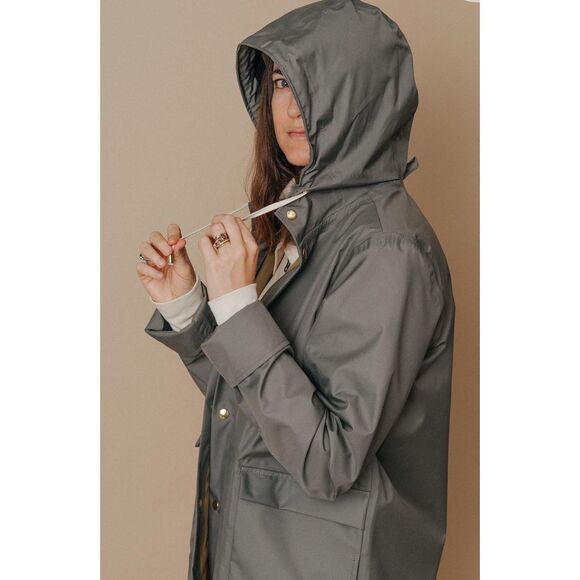 NWOT FaireChild chore jacket in rosemary, Lrg $318 - Picture 4 of 15